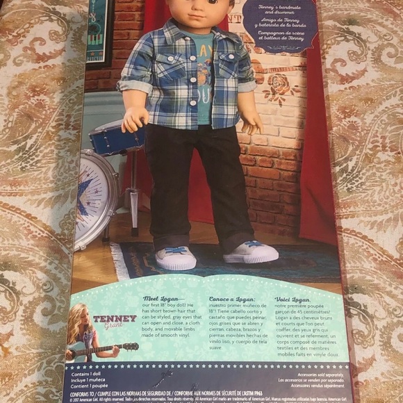 american girl logan accessories